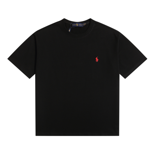 Polo T-shirt noir