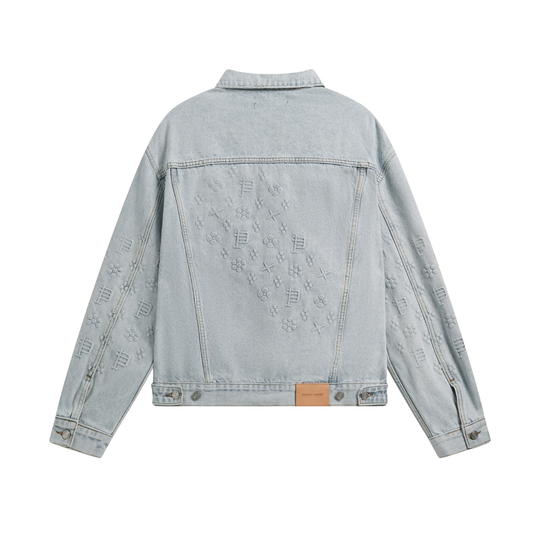 Purple Denim Jacket