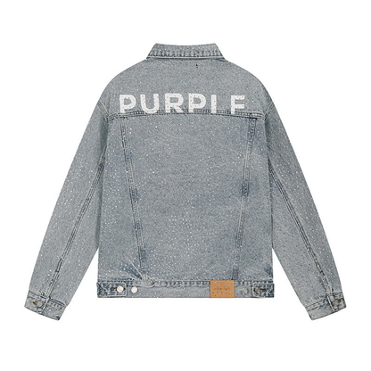 Purple Denim Jacket