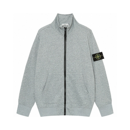 Stone Full Zip Sweatshirt