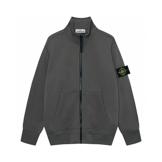 Stone Full Zip Sweatshirt