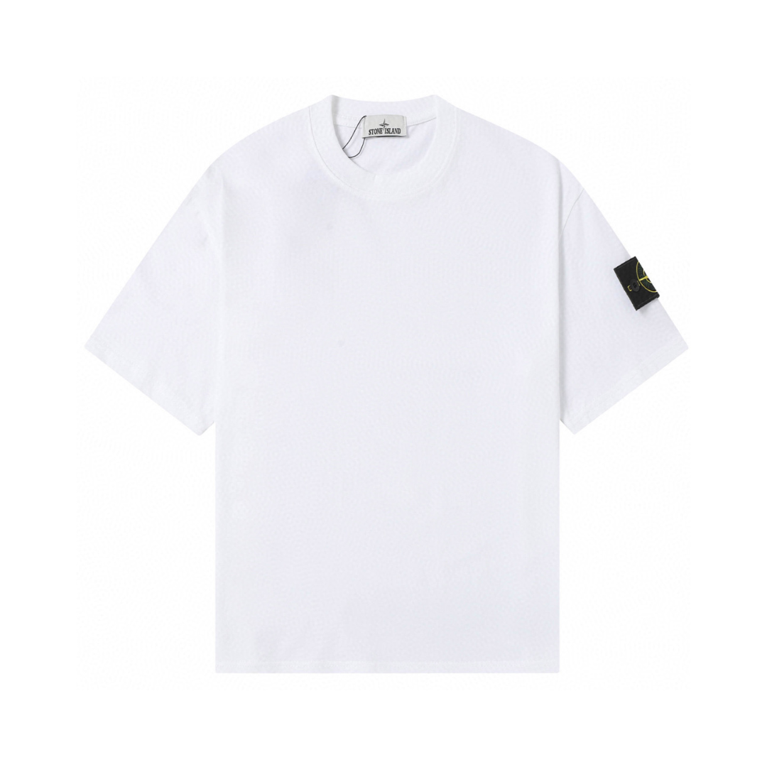 T-shirt monochrome pierre