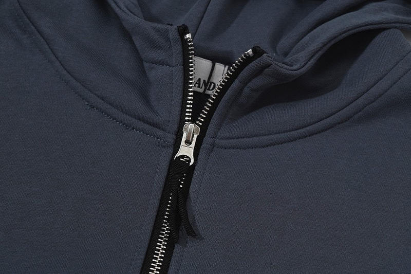 Sweat à capuche zippé Stone Monogram 2.0