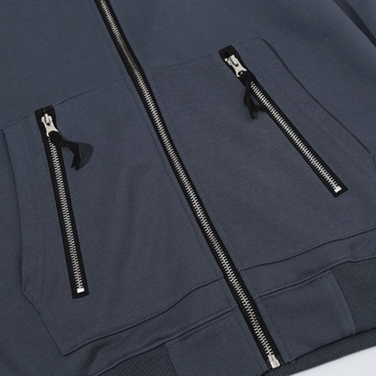 Sweat à capuche zippé Stone Monogram 2.0