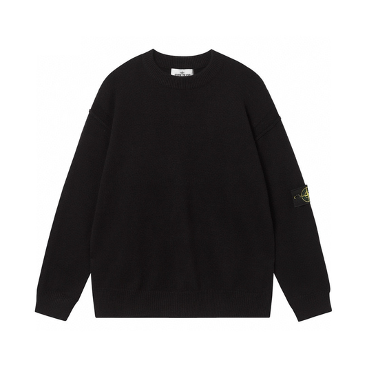 Pull monogramme en pierre