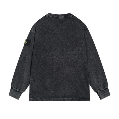 Sweat-shirt à monogramme en pierre