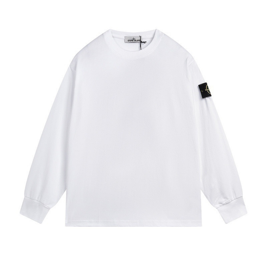 Sweat-shirt à monogramme en pierre