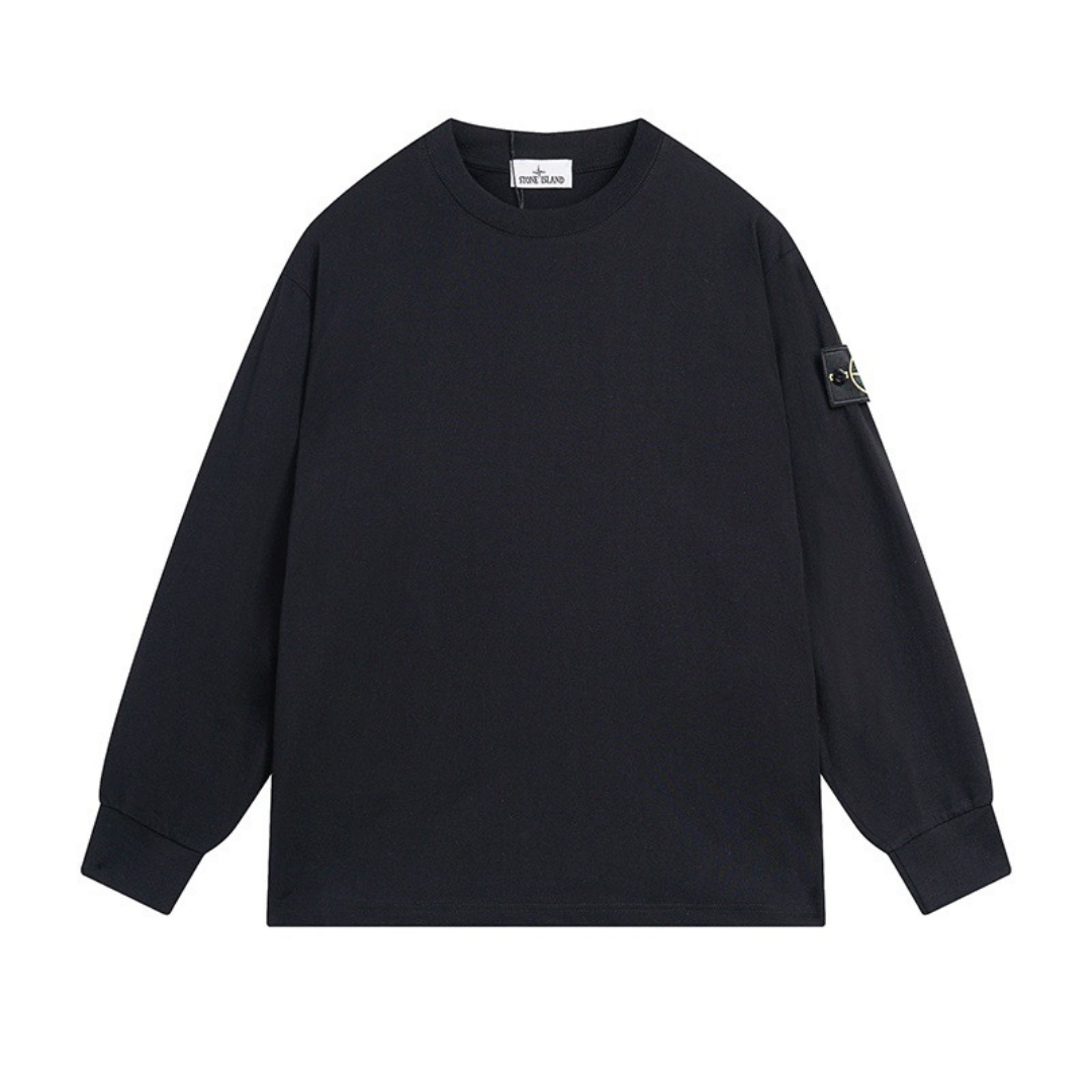 Sweat-shirt à monogramme en pierre