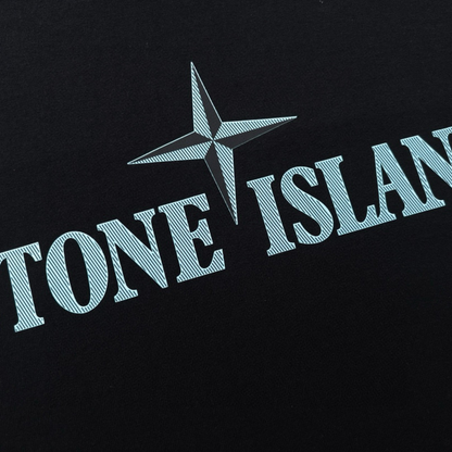 T-shirt à monogramme en pierre