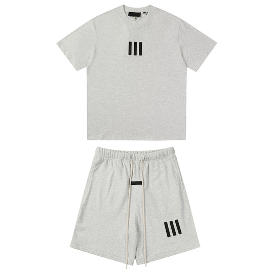 Ensemble short gris Essentials