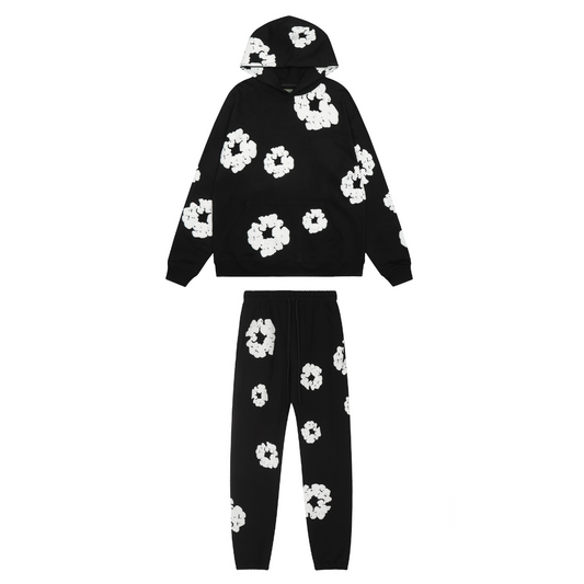 Survêtement en denim noir TRS