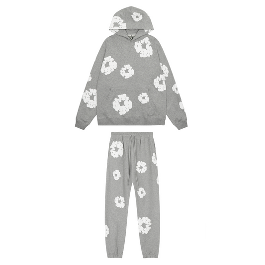 Survêtement en denim gris