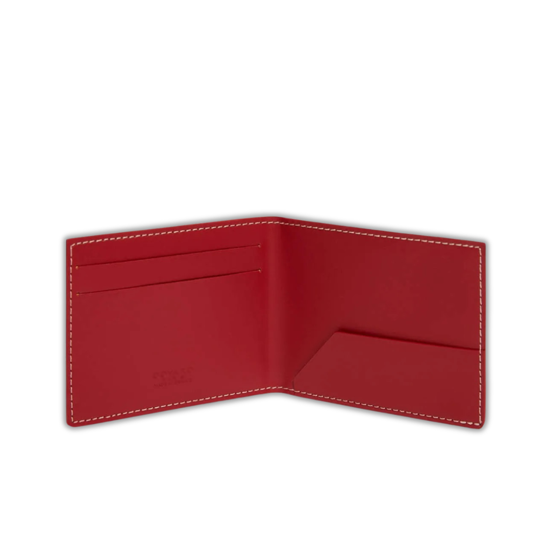 Portefeuille monogrammé