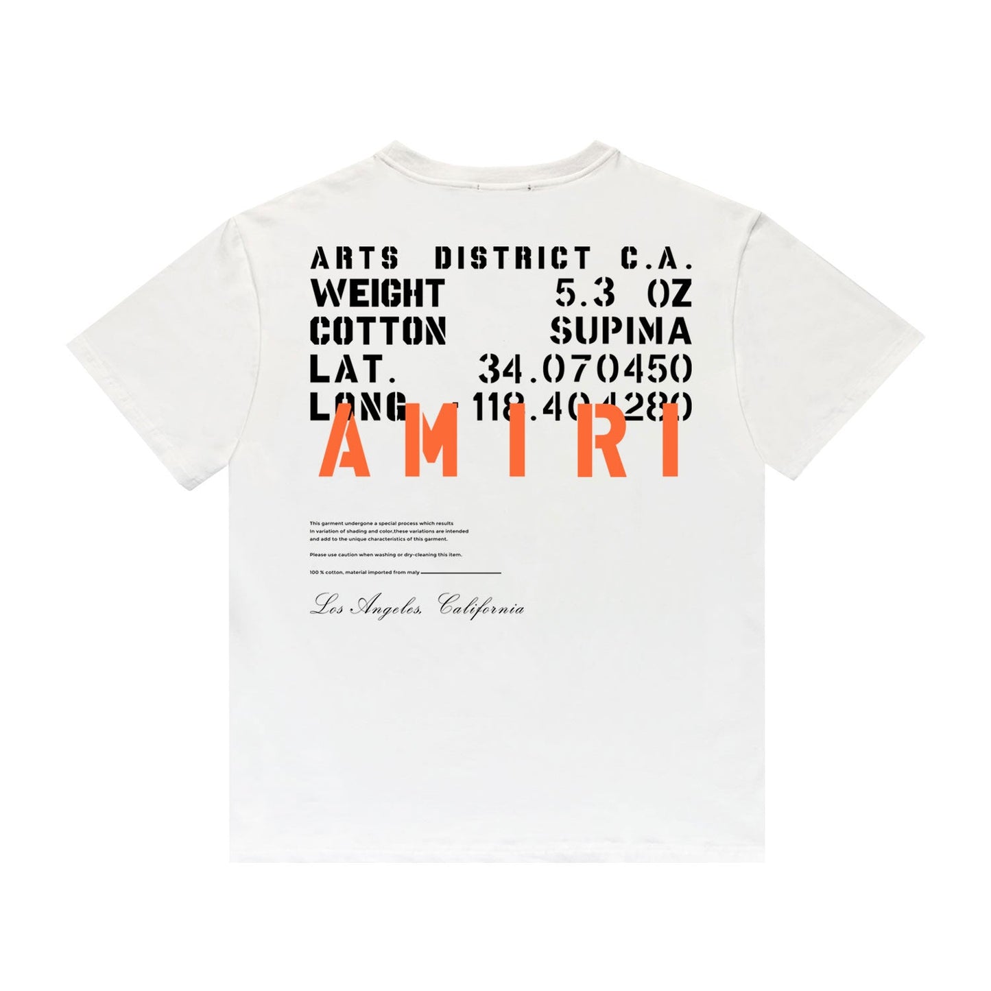 T-shirt à pochoir des spécifications militaires Amr
