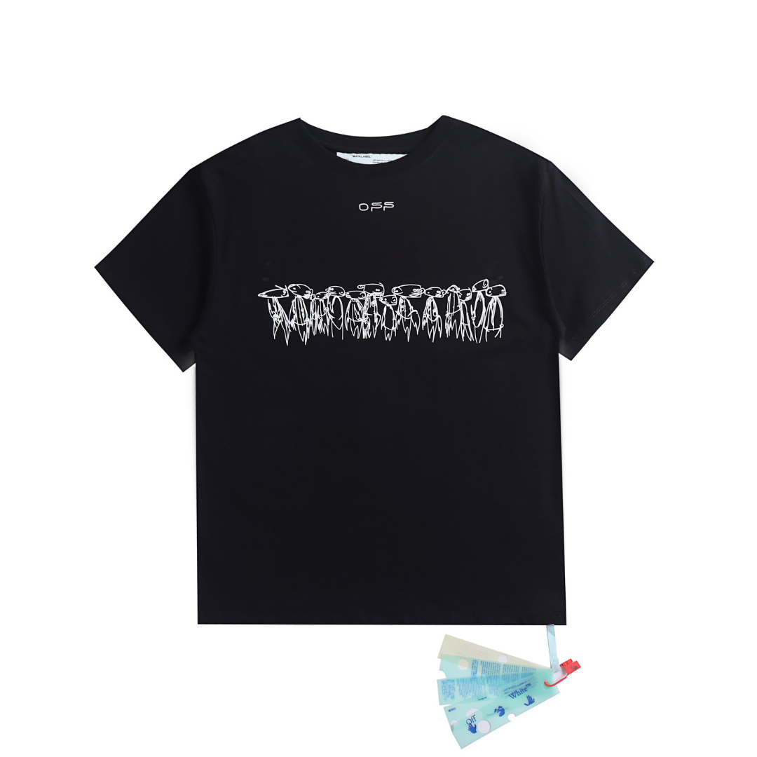 T-shirt Off-W Monogram