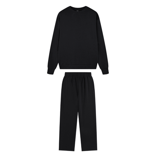 Survêtement noir décontracté