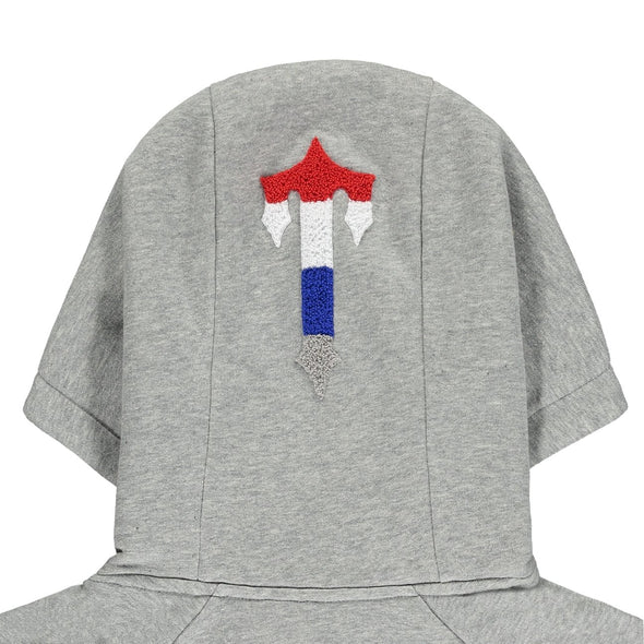 Survêtement à capuche Trapstar Chenille Decoded 2.0 - Gris Révolution