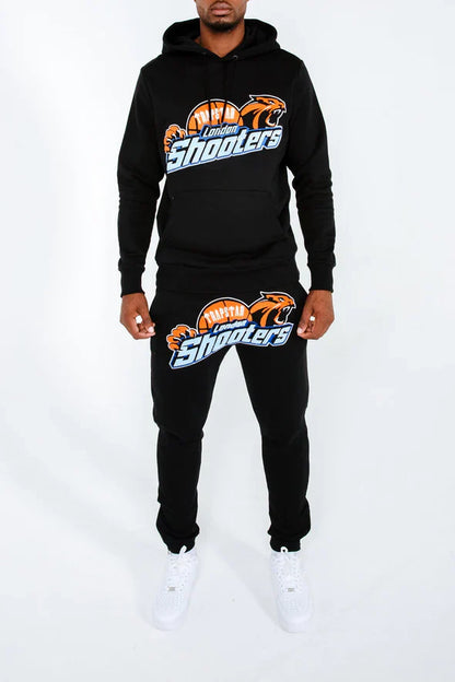 Survêtement à capuche Trapstar Shooters - Noir