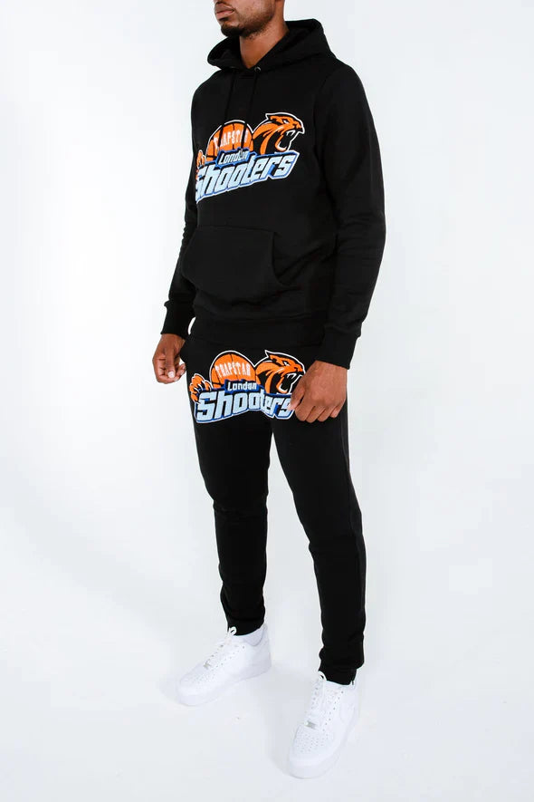 Survêtement à capuche Trapstar Shooters - Noir