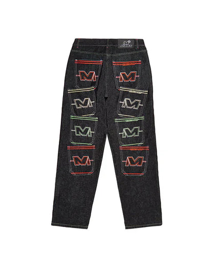 Minus Two Multi Pocket Rasta Jeans