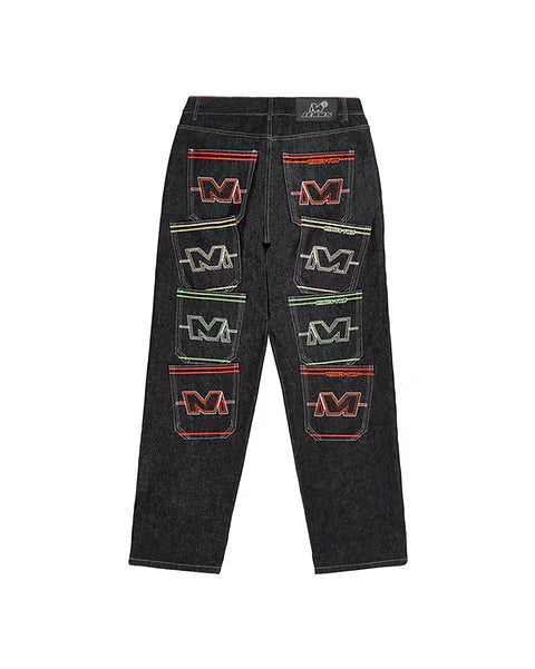 Minus Two Multi Pocket Rasta Jeans