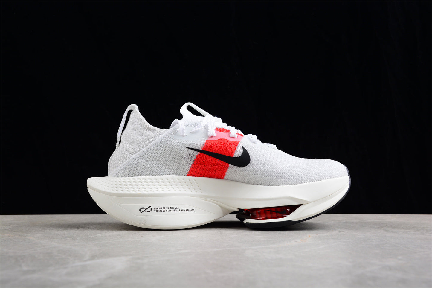 Zoom Alphafly NEXT% 2 Blanc et Rouge 