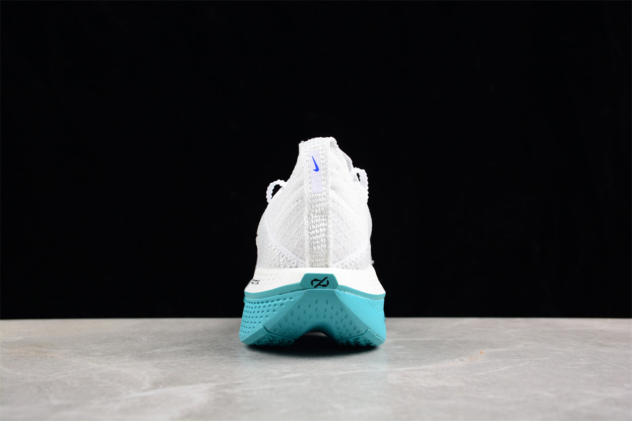 Zoom Alphafly NEXT% 2 Blanc et Turquoise