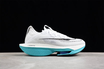 Zoom Alphafly NEXT% 2 Blanc et Turquoise