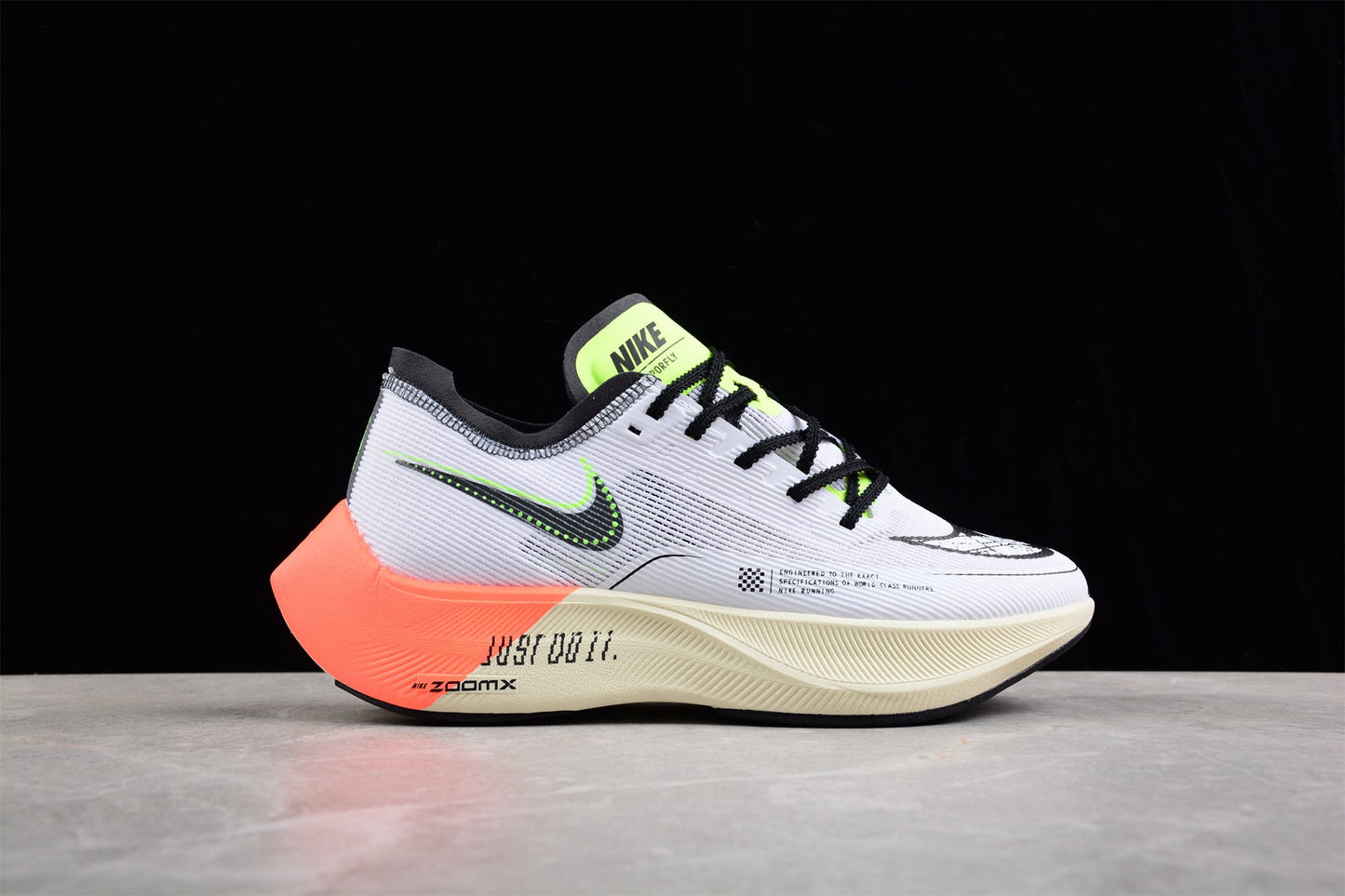 Zoom Vaporfly NEXT% 2 Blanc et Noir 
