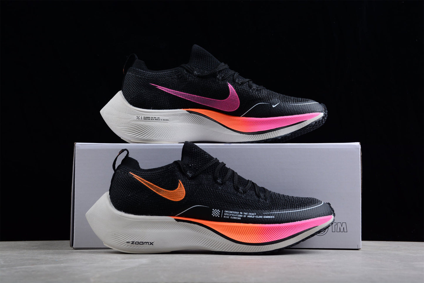 ZoomX Vaporfly NEXT% 2 Noir et Orange