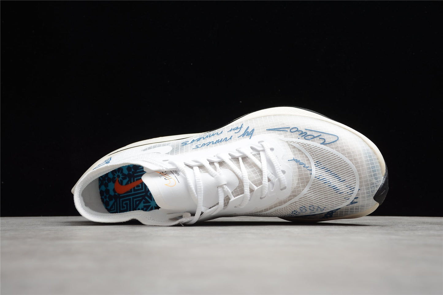 ZoomX Vaporfly NEXT% 2 Blanc et Bleu