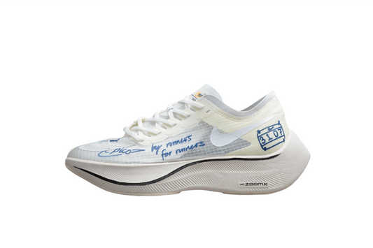 ZoomX Vaporfly NEXT% 2 Blanc et Bleu 