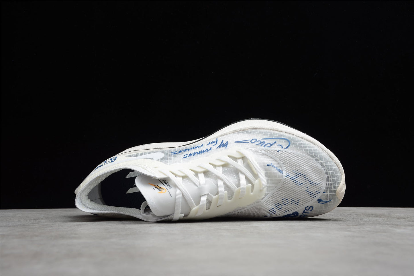 ZoomX Vaporfly NEXT% 2 Blanc et Bleu 