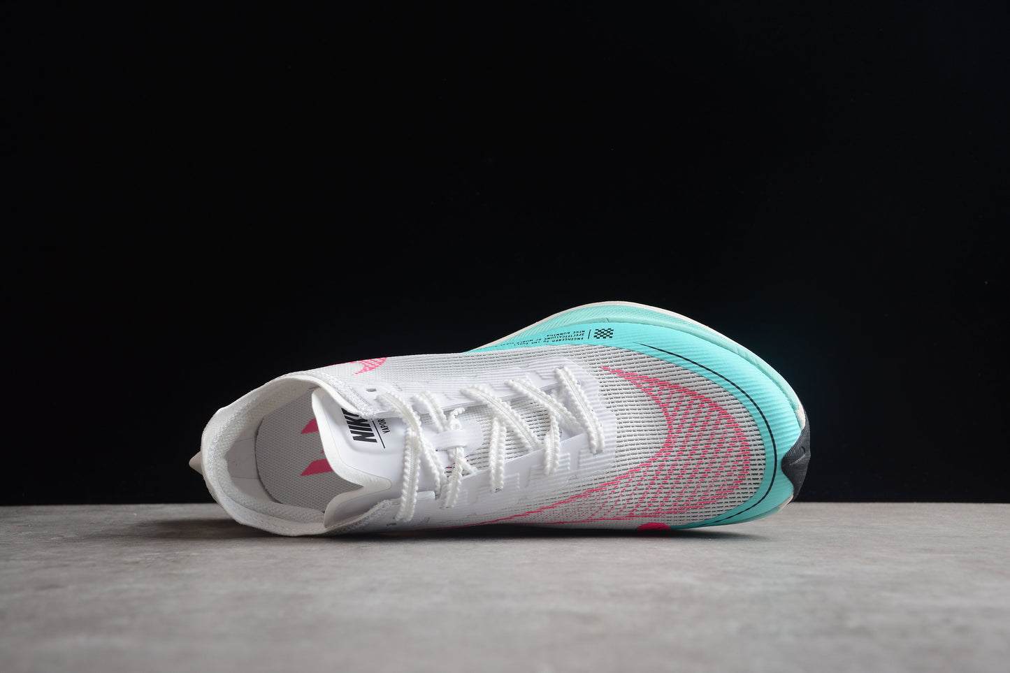 ZoomX Vaporfly NEXT% 2 Blanc et Turquoise 