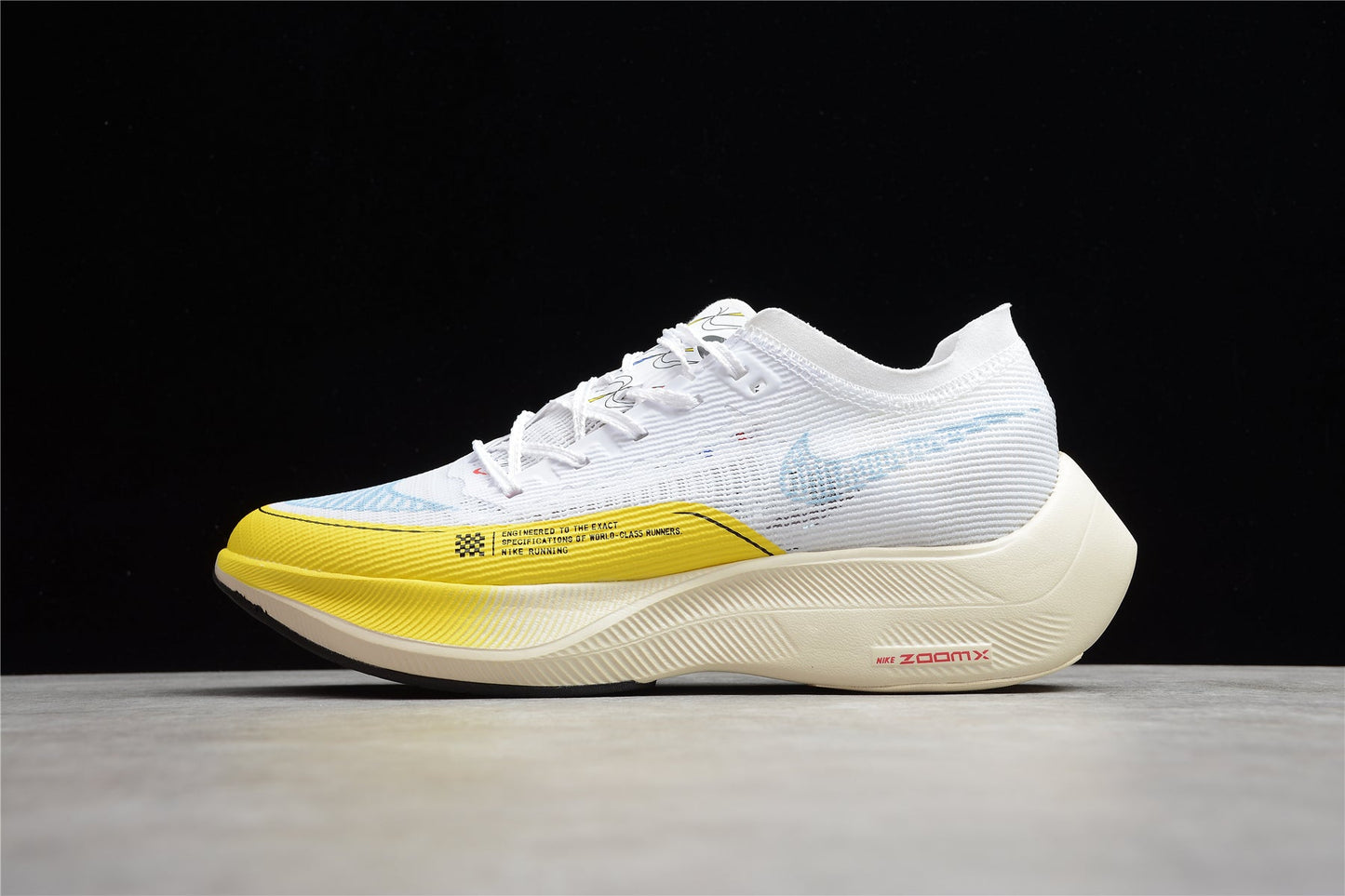 ZoomX Vaporfly NEXT% 2 Blanc et Jaune