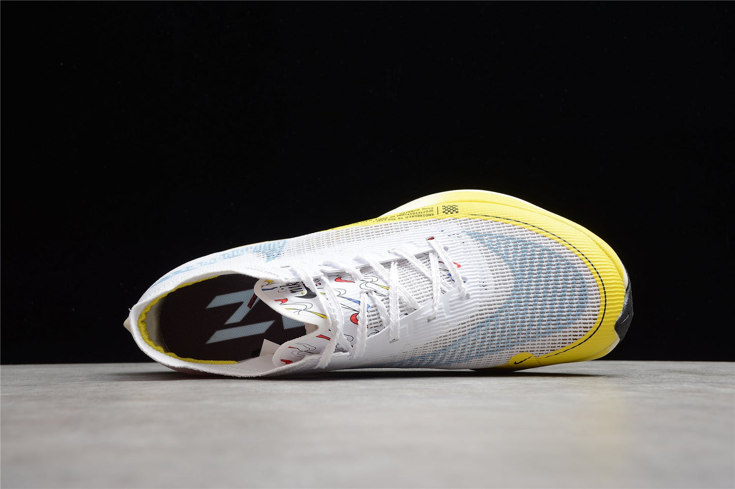 ZoomX Vaporfly NEXT% 2 Blanc et Jaune