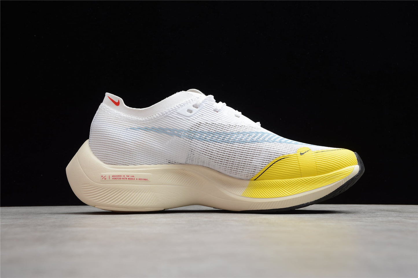 ZoomX Vaporfly NEXT% 2 Blanc et Jaune
