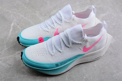ZoomX Vaporfly NEXT% 2 Blanc, Rose et Turquoise