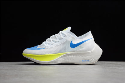 ZoomX Vaporfly NEXT% 2 Blanc, Bleu et Jaune