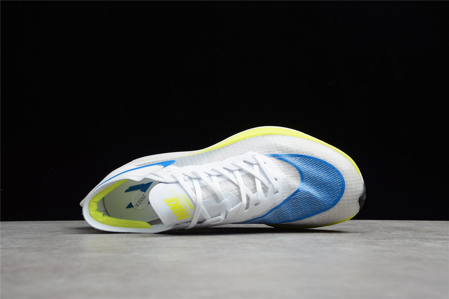 ZoomX Vaporfly NEXT% 2 Blanc, Bleu et Jaune